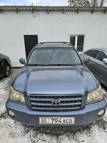 Toyota: Toyota Highlander: 2002 г., 3 л, Автомат, Бензин, Универсал