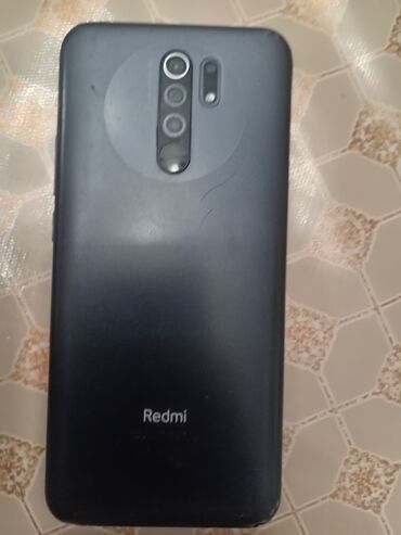 Xiaomi: Xiaomi Redmi 9, 64 GB, rəng - Boz, 
 Qırıq, Düyməli, Barmaq izi