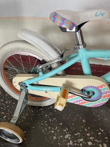 Детские велосипеды: Детский велосипед, 2-колесный, Другой бренд, 4 - 6 лет, Для девочки, Б/у