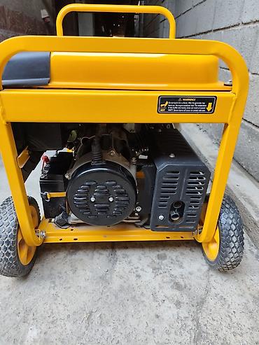 электрический люлька: Бензиновый генератор Tolsen 5500W (артикул 79992) — это однофазная — 4