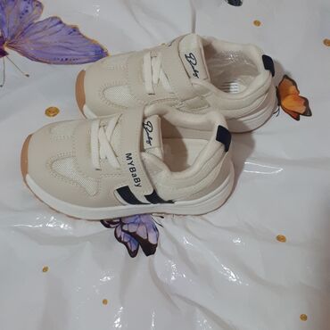Krasofkalar və idman ayaqqabıları: Məhsul: Uşaq idman ayaqqabısı “MY BaBy” 22sm ölçüsü. - Rəng: süd-ağ — 10