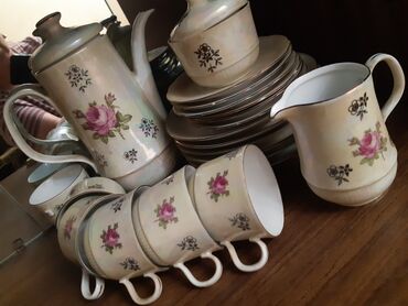 Qəhvə dəstləri və servizlər: Qəhvə dəsti, Farfor, Almaniya — 6