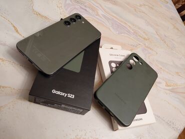 домашний телефон: Samsung Galaxy S23, 128 GB, rəng - Yaşıl