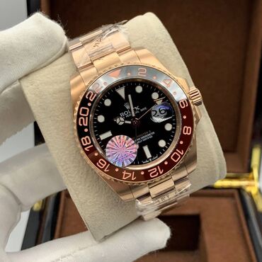 часы серебряные: Rolex GMT-Master 2 ️Люкс качество ️Диаметр 40 мм ️Японский механизм