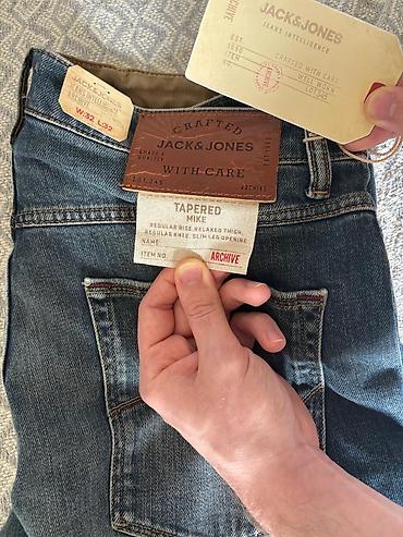 Cinslər: Jack & Jones Mike Comfort Fit Cins (YENİ) — W32 L32 Tamamilə YENİ — 6