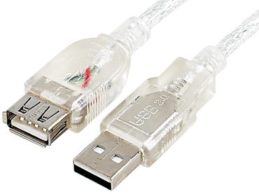 Чехлы: ЮСБ удлинитель 2.5м с ферритовым фильтром, кабель USB 2.0 удлинитель