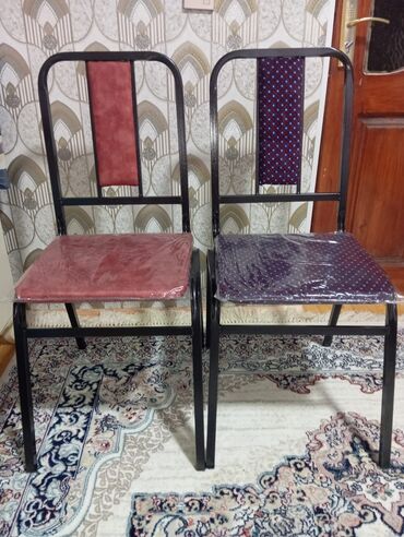 Sifarişlə restoran stulları: Metal, Azərbaycan, Vеlur parça, Pulsuz quraşdırılma, Zəmanətli, Kredit yoxdur — 4