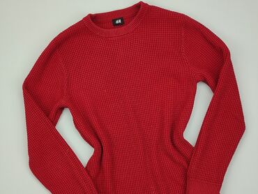 czerwona bluzki allegro: Sweter, H&M, S, stan - Dobry