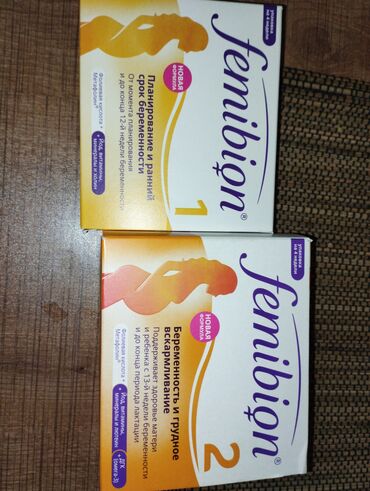 Vitaminlər və BAƏ: Femibion ​​1. (28Tablet) 80Azn Femibion2. (56Tablet) 95Azn