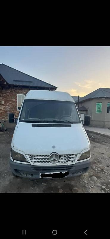rental car: Mercedes-Benz Sprinter (длинная база, высокий крыша), белый — 4