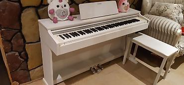 Musiqi alətləri: CASIO Celviano rəqəmsal piano – ağ rəng — 6