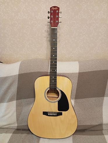 Гитары: Акустическая гитара Squier by Fender SA-150 (серийный номер — 1