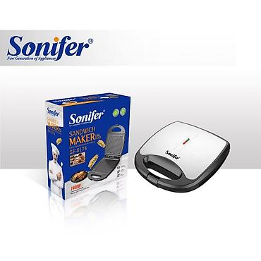 toster sonifer: №: 14240 Məhsulun adı: Sendviç cihazı Sonifer ON.6174_ONLY 1400W — 2