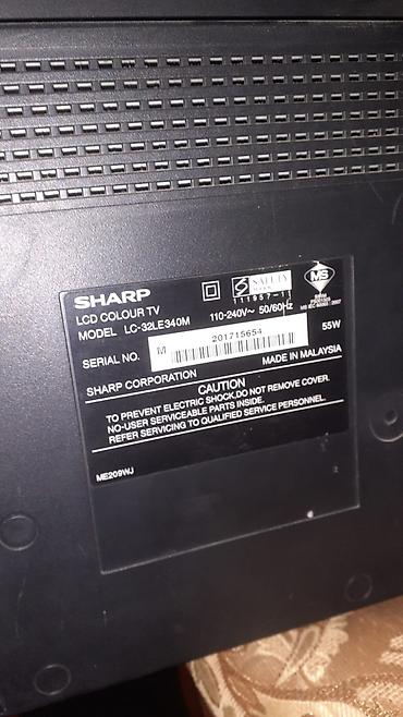 Sharp televizorun satılır.Ekraninda xett var.Pultu yoxdu.Qiymet sondu lalafo.az -da Sharp televizorun satılır.Ekraninda xett var.Pultu yoxdu.Qiymet sondu