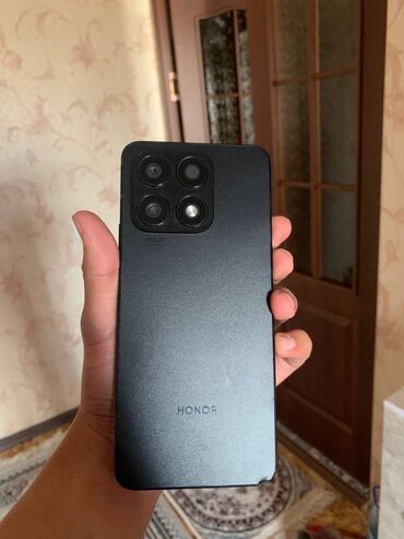 ручная кофемолка купить: Honor X8a, Колдонулган, 128 ГБ, түсү - Кара, 2 SIM