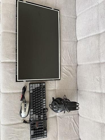 Другие аксессуары для компьютеров: Монитор 27” + Игровой комплект периферии Пользовался дома сам — 1