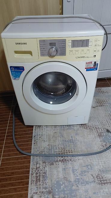 Стиральная машина Samsung Eco Bubble, загрузка 6 кг at lalafo.kg Стиральная машина Samsung Eco Bubble, загрузка 6 кг