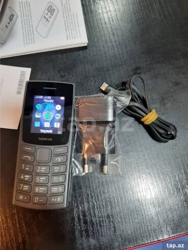 nokia 8000 4g: Nokia 105 4G, < 2 GB Memory Capacity, Zəmanət, Düyməli, İki sim kartlı
