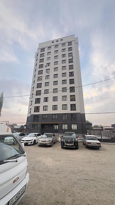 микрорайон квартиры: 1 комната, 48 м², Ошский мкр., Элитка, 12 этаж, ПСО (под самоотделку) — 1