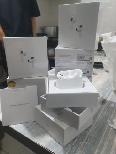 Наушники: Аирподс про 1290с аирподс 3 1390с airpods💫 люкс качество, слышно очень