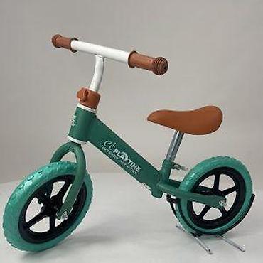 papuce mou: Dečiji balans bicikl – PLAYTIME Outdoor Activities 750 zeleni Za prve — 1