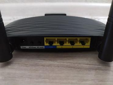 Модемы и сетевое оборудование: 2-диап. Wi-Fi роутер Tenda AC5. Стандарт WiFi5 AC1200. Отличное — 2