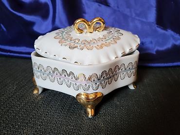 Kutije za odlaganje: Satula jugoporcelan Titov Veles iz 70ih.god. Porcelanska — 3