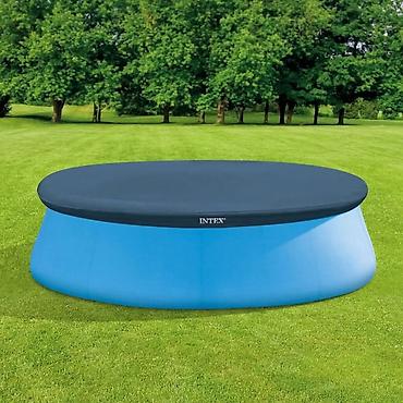 tisot sat: Intex Prekrivač za bazene Easy (sa prstenom na naduvavanje) 244 cm — 1