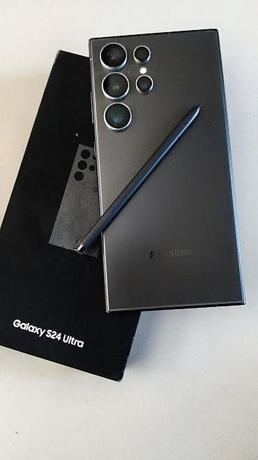 note 16 pro: Samsung Galaxy S24 Ultra, Б/у, 512 ГБ, цвет - Серый, eSIM — 1