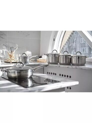 Наборы посуды: Кастрюля набор качества 💯 %🔥 Набор кастрюль #VICALINA ОРИГИНАЛ 🔥 📌 — 8