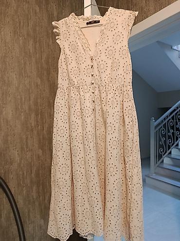 dress: Açıq krem rəngdə don baha alınıb 10 manata satılır — 1