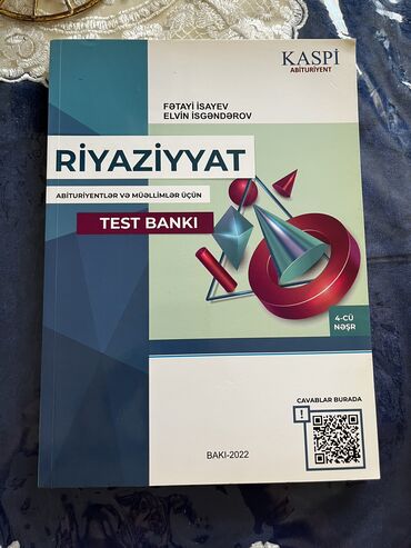 математика 9 класс методическое пособие азербайджан: Kaspi kitabları Riyaziyyat fenni hər ikisi 10 azn