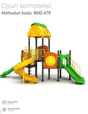 Manejlər: Oyun kompleksi – 2 model 1) Məhsul kodu: MAS-162 - Rəngli kürə — 11