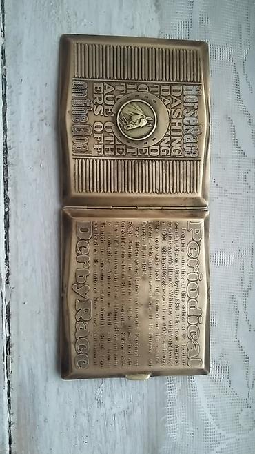 İdman və hobbi: Qedim siqaret qutusu 1914 illerin exskluziv — 3