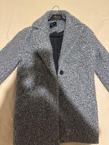 Paltolar: Palto, Bershka, XS, rəng - Boz — 1