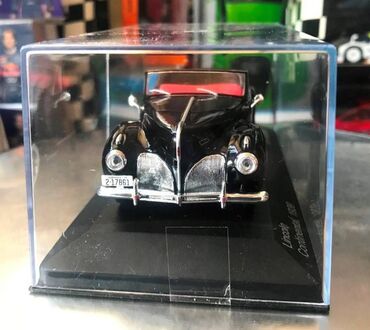 Avtomobil modelləri: Коллекционная модель Lincoln Continental black 1939 Limited Edition — 6