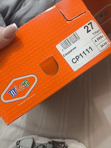 27: Детские сандалии Tiflani, модель CP1111, размер 27.Сандали кожаные — 4