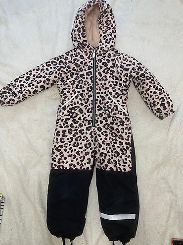 chicco echo: Детский зимний комбинезон FUTURINO Girl. Размер 110, примерно на 3-4-5 — 2
