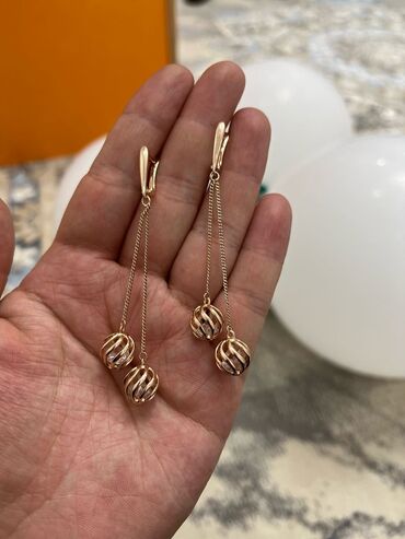 Серьги: Серьги, Женские, Вставка: Фианит, Новый — 11