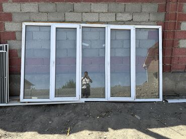 подъездная дверь с домофоном цена: Продается б/у пластиковые окна!!!