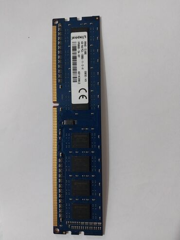 оперативка ddr3: Оперативная память, Б/у, Kingston, 4 ГБ, DDR3, 1600 МГц, Для ПК