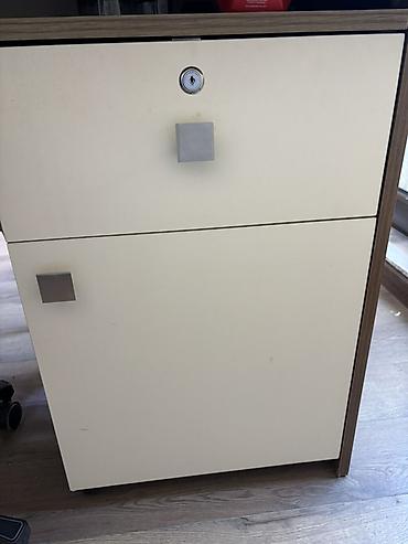Ofis mebeli: Ofis üçün kilidli çekmecə dolabı - Model: 2 bölməli ofis çekmecəsi - — 2