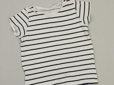 biała koszulka sinsay: T-shirt, SinSay, 4-5 years, 104-110 cm, condition - Good