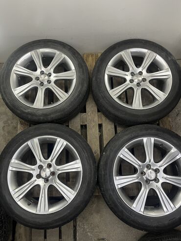 Колеса в сборе: Колеса в сборе 215 / 55 / R 18, Лето, Б/у, Комплект, Легковые, Литые, отверстий - 5 — 2