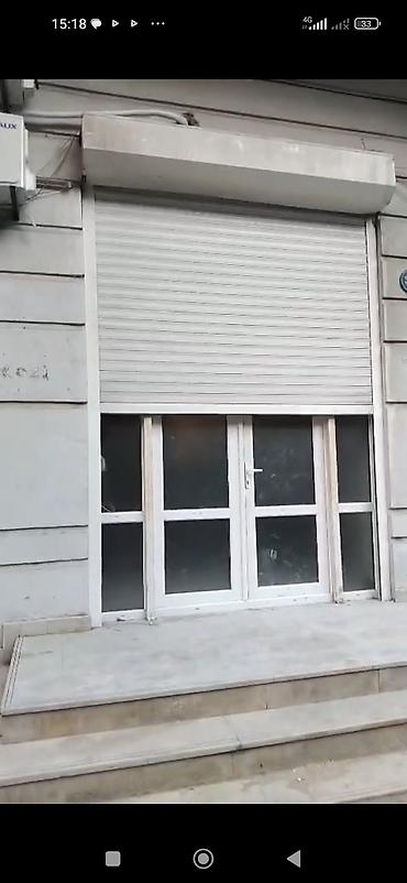 mdf qapi: Obyekt/mağaza üçün giriş qapısı və jalüz sistemi - Ön hissə: geniş — 1