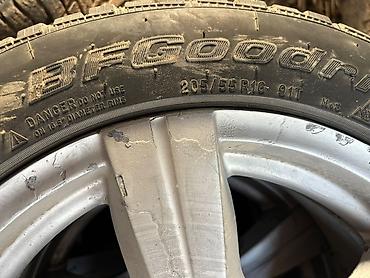 k5 optima: Комплект из 4 колес в сборе для Toyota: - Литые диски 16" (5-спицевые — 4