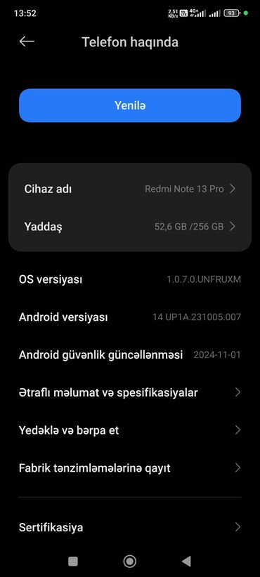 en ucuz telefonlar: Xiaomi 13 Pro, 256 ГБ, 
 Отпечаток пальца