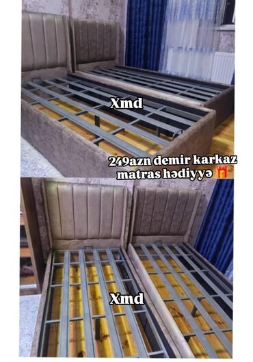 tek carpayi: Təknəfərlik çarpayı, Bazasız, Matras ilə, Siyirməsiz