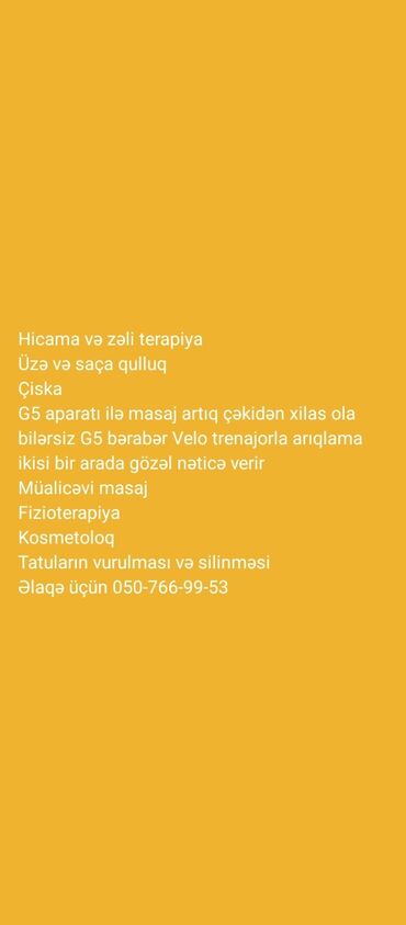 Təlim, kurslar: Hicama, zəli