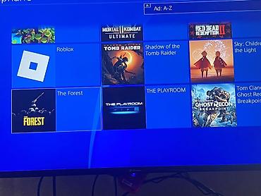аренда playstation 4: PlayStation 4 Slim oyun konsolu Komplekt: - PS4 Slim konsolu (qara) - — 3